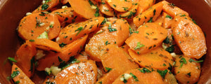 Salade de carottes au miel façon méditerranéenne
