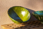 Saladier en céramique vernissée de Tamgrout (vert)