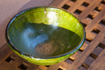 Saladier en céramique vernissée de Tamgrout (vert)