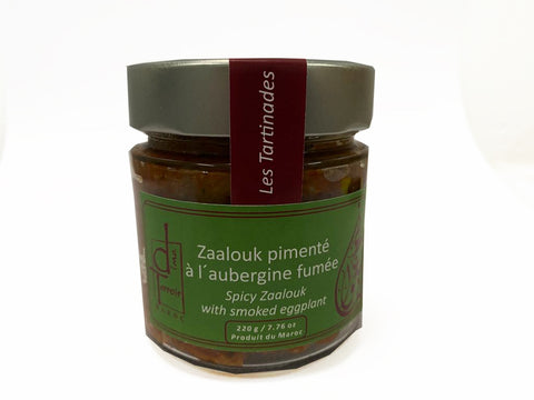 Zaalouk pimenté à l'aubergine fumée - Dima Terroir 220 g